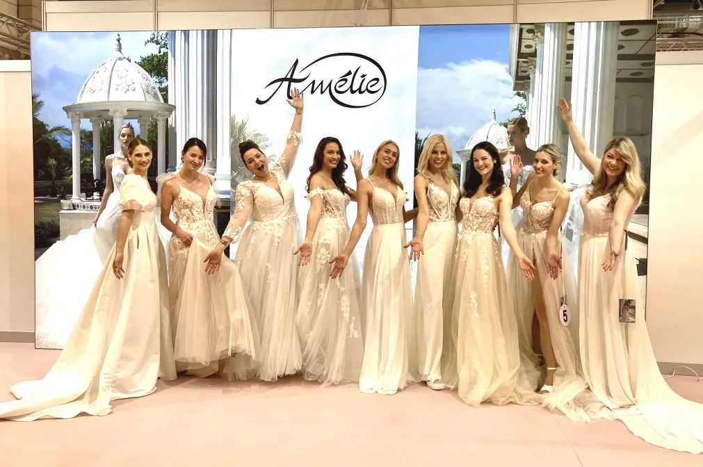 邀請函 | 德國Amélie全線品牌亮相2024上海國際婚紗禮服、彩妝造型及時尚配飾展